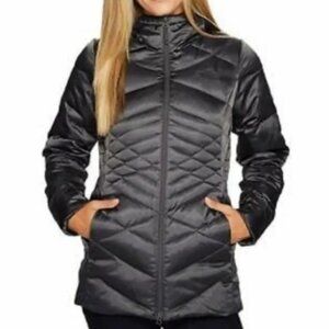 north face women aconcagua parka II goose down fill 550 hooded jacket small